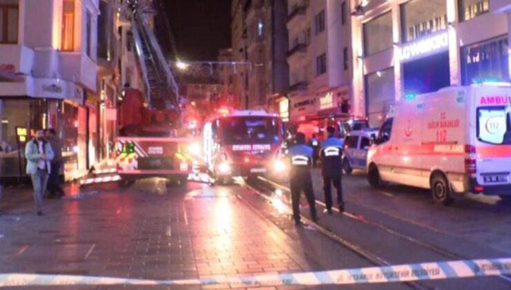 Taksim Meydanı’nda 6 katlı otelde yangın! Tadilat yapan çalışanları itfaiye kurtardı