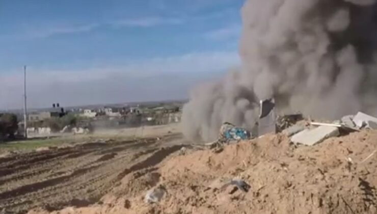 Hamas, İsrail askerlerini taşıyan cipi vurdu