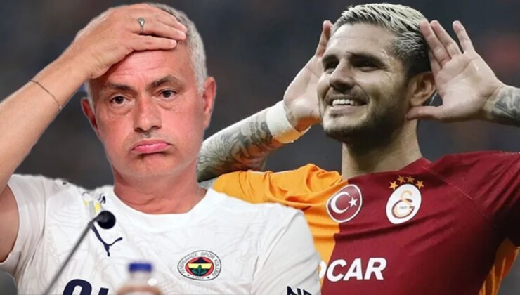 Icardi’nin Mourinho üzerinden verdiği bildiri Fenerbahçelileri küplere bindirecek