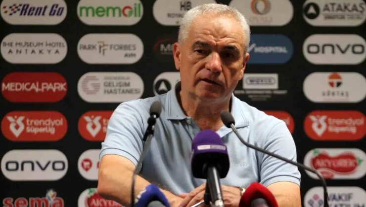 Hatayspor Teknik Yöneticisi İstek Çalımbay: ‘İlk yarıda kolay yanlışlar yaptık’