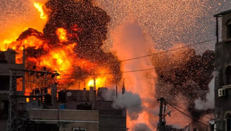 Gazze’de son 24 saatte 100’e yakın Filistinli öldürüldü