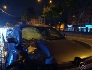 Bursa’da yayaya çarpıp kaçan alkollü şoför polis tarafından yakalandı