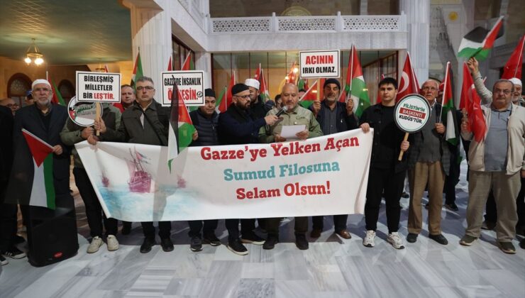 Nevşehir’de Global Sumud Filosu’na dayanak verildi